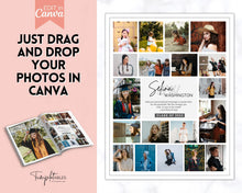 Load image into Gallery viewer, Yearbook Ad Template for Senior & High School Graduation | FULL Page School Yearbook | Style 6