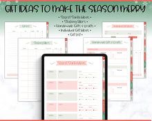 Load image into Gallery viewer, 2024 Digital Christmas Planner | Xmas Holiday Checklist, Shopping List, To Do List for GoodNotes & iPad