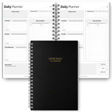 Load image into Gallery viewer, ADHD Daily Planner for Neurodivergent Adults - Productivity Daily Planner & Task Management to Stay Organized and Focused | A5 Mono