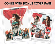 Load image into Gallery viewer, Yearbook Ad Template for Senior & High School Graduation | FULL Page School Yearbook | Style 7