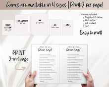 Load image into Gallery viewer, 'What did the Groom Say?' Bridal Shower Game Printable