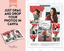 Load image into Gallery viewer, Yearbook Ad Template for Senior & High School Graduation | FULL Page School Yearbook | Style 7