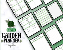 Load image into Gallery viewer, Digital Gardening Planner | With Plant Journal, Garden Planner 2024, Planting Calendar, Plant Care, Seed Starting, Herb Notes for GoodNotes & iPad