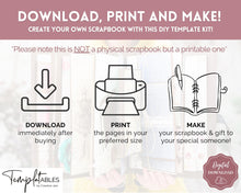 Load image into Gallery viewer, Reasons Why I Love You Scrapbook for Valentines Day | Love Journal Gift for Her & Him