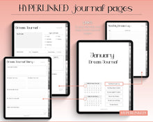 Load image into Gallery viewer, Digital Dream Journal for GoodNotes & iPad | Digital Dream Diary, Dream Analysis, Dream Interpretation & Sleep Tracker