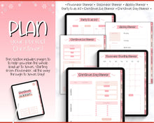Load image into Gallery viewer, 2024 Digital Christmas Planner | Xmas Holiday Checklist, Shopping List, To Do List for GoodNotes & iPad | Pink