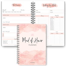 Load image into Gallery viewer, Maid of Honor Planner – Wedding Planning Organizer for Bridesmaids | Bachelorette & Bridal Shower | Matron of Honor, 120gsm Premium Paper, Soft Touch Cover | Wedding Checklists & More | A5 Pink