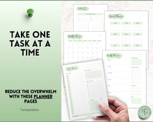 Load image into Gallery viewer, 50pg Maid of Honor Planner Bundle - Matron of Honor Wedding Planner | To Do List for Bridal Showers & Bachelorette | Green