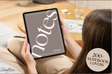 Load image into Gallery viewer, 200+ FREE Digital Notebook Covers