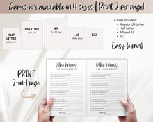 Load image into Gallery viewer, 'Who Knows the Couple Best' Bridal Shower Game Printable
