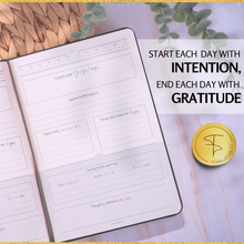 Load image into Gallery viewer, Luxury Gratitude Journal – Daily Mindfulness & Self-Care Notebook with Premium Leather Cover