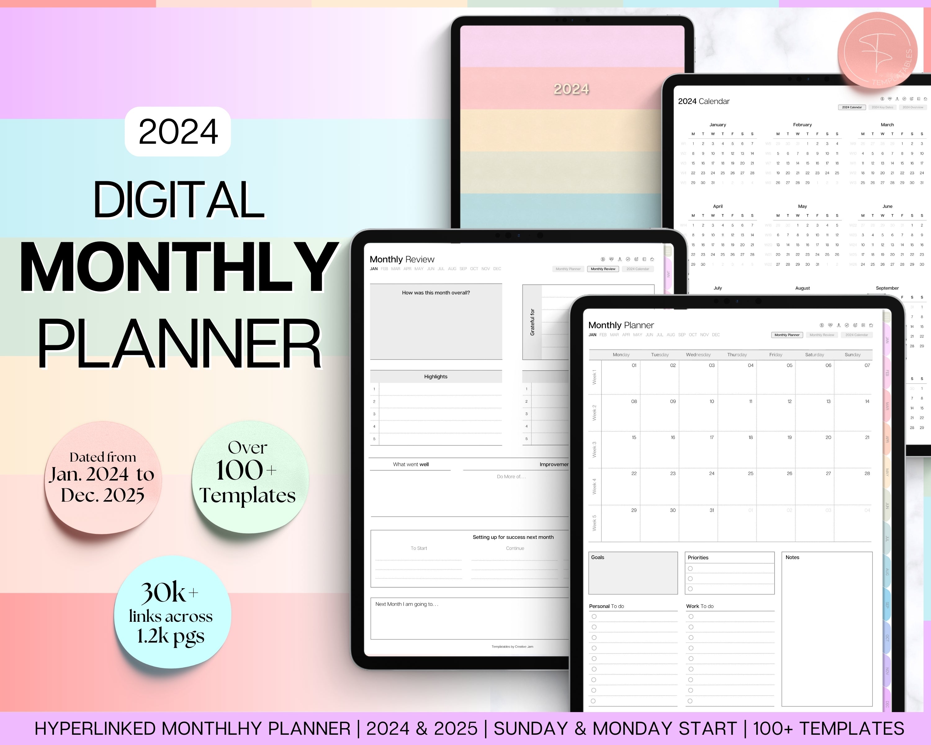 2024 Witchy Planner Canva Template