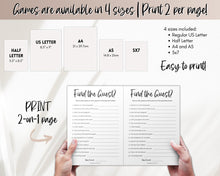 Load image into Gallery viewer, 'Find the Guest' Bridal Shower Game Printable