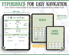 Load image into Gallery viewer, Digital Gardening Planner | With Plant Journal, Garden Planner 2024, Planting Calendar, Plant Care, Seed Starting, Herb Notes for GoodNotes & iPad