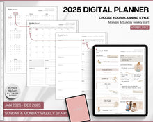 Load image into Gallery viewer, All Access Digital Planner BUNDLE! 15+ GoodNotes Planners | 2025 Daily Weekly Planner | Undated | Perfect for Student, Notebook, Fitness, Travel, Budget, iPad & ADHD | Mono
