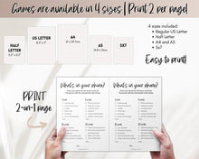 Load image into Gallery viewer, 'What’s in your Phone?' Bridal Shower Game Printable