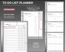 Load image into Gallery viewer, ALL ACCESS template pack for the reMarkable 2 | 2025 Daily Planner, Digital To Do List, Meeting Minutes, Journal & Notebook, Calendar, Tasks