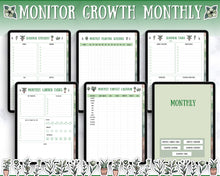 Load image into Gallery viewer, Digital Gardening Planner | With Plant Journal, Garden Planner 2024, Planting Calendar, Plant Care, Seed Starting, Herb Notes for GoodNotes & iPad