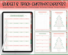 Load image into Gallery viewer, 2024 Digital Christmas Planner | Xmas Holiday Checklist, Shopping List, To Do List for GoodNotes & iPad