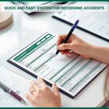 Load image into Gallery viewer, Accident Report Desk Pad – 50 Page GDPR Compliant Workplace Accident Book | Health & Safety Incident Reporting Pad | A5