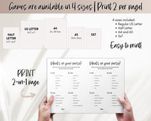 Load image into Gallery viewer, 'What's in your Purse?' Bridal Shower Game Printable