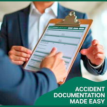 Load image into Gallery viewer, Accident Report Desk Pad – 50 Page GDPR Compliant Workplace Accident Book | Health & Safety Incident Reporting Pad | A5