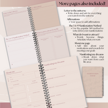 Load image into Gallery viewer, Manifestation Journal | Law of Attraction Daily Planner to Manifest your Dream Life | A5 Lux