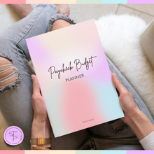Load image into Gallery viewer, Paycheck Budget Planner | Undated Finance Journal for Weekly, Monthly Budgeting, Expense Tracking | A5