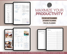 Load image into Gallery viewer, All Access Digital Planner BUNDLE! 15+ GoodNotes Planners | 2025 Daily Weekly Planner | Undated | Perfect for Student, Notebook, Fitness, Travel, Budget, iPad & ADHD | Mono