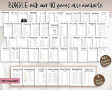 Load image into Gallery viewer, 'He Said She Said' Bridal Shower Game Printable
