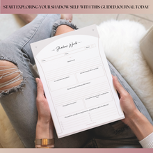 Load image into Gallery viewer, Shadow Work Journal | Discover your Shadow Self with this Guided Healing, Therapy and Mindfulness Journal | Includes Shadow Work Journal Inner Child Prompts | A5