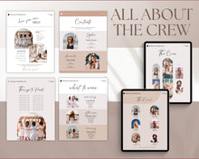 Load image into Gallery viewer, Bachelorette Itinerary Template | eBook Itinerary for Weekend Girls Trip away for hen party's & bachelorettes!