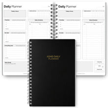 Load image into Gallery viewer, ADHD Daily Planner for Neurodivergent Adults - Productivity Daily Planner & Task Management to Stay Organized and Focused | A5
