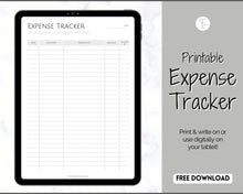 Load image into Gallery viewer, FREE - Expense Tracker Bundle | Income, Savings, Budget, Bill & Spending Tracker for Personal Finance | Mono