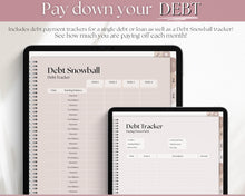 Load image into Gallery viewer, UNDATED Digital Budget Planner for GoodNotes | Digital iPad Finance Planner | Lux