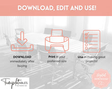 Load image into Gallery viewer, Mind Map Printable Templates | Brain Dump & Brainstorm Study Guide Templates