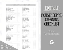 Load image into Gallery viewer, Airbnb Host BUNDLE | Editable Airbnb Signs, Welcome Book Template, Cleaning checklist, Business Tracker Spreadsheet | Farmhouse