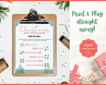 Load image into Gallery viewer, Holiday Party Games Bundle | 13 Fun Family Christmas Game Printables | Green
