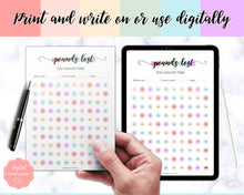 Load image into Gallery viewer, Pounds Lost Tracker Bundle - 10 20, 30, 50, 100 lbs Printable Weight Loss Printables | Swash Rainbow