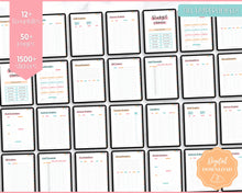 Load image into Gallery viewer, UNDATED Digital Budget Planner for GoodNotes | Digital iPad Finance Planner | Colorful Sky