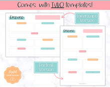 Load image into Gallery viewer, Disease Template, Nursing Patho Pathophysiology Study Guide for Students, Med Surg Brain Sheet, Disease Overview Printable | Colorful Sky
