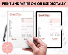 Load image into Gallery viewer, Get To Know Me Printable Game |  Get To Know You Ice Breaker Game | Employee Favorite Things, Team Building, Christmas Party | Pink