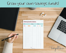 Load image into Gallery viewer, Sinking Funds Tracker BUNDLE | Printable Savings, Budget & Finance Trackers | Colorful Sky