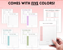 Load image into Gallery viewer, Tarot Card Trackers & Monthly Readings | Learn Tarot Card Readings, Tarot Spreads | Beginner Tarot Planner Workbook, Grimoire & Cheat Sheets | Pink