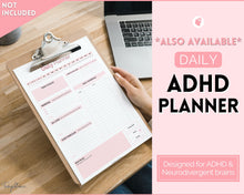 Load image into Gallery viewer, ADHD Symptom Tracker, Behavior & Hygiene Tracker BUNDLE | Pink