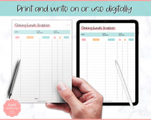 Load image into Gallery viewer, Sinking Funds Tracker BUNDLE | Printable Savings, Budget & Finance Trackers | Colorful Sky