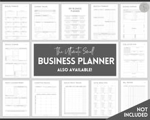 Load image into Gallery viewer, FREE - Special Dates Planner Printable, Annual Calendar, Birthday & Anniversary Reminders, Undated | Mono