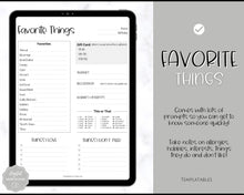 Load image into Gallery viewer, Get To Know Me Printable Game |  Get To Know You Ice Breaker Game | Employee Favorite Things, Team Building, Christmas Party | Sky Mono