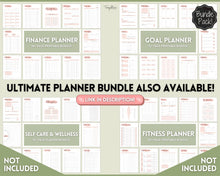 Load image into Gallery viewer, FREE - Self Care Checklist, Self-Care Planner & Selfcare Journal Tracker | Wellness Planner, Daily Wellbeing, Mindfulness, Mental Health Kit | WC Scrawl Green