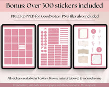 Load image into Gallery viewer, Digital Manifestation & Affirmation Journal | GoodNotes Law of Attraction, Vision Board & Mindfulness Planner | Pink